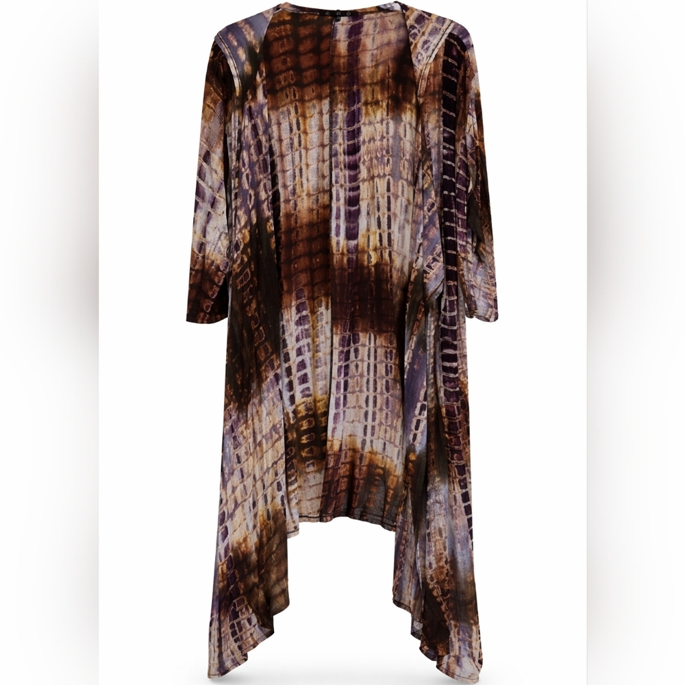 Stylish Multicolor Long Cardigan